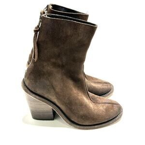 Free People Brown Heeled Boots